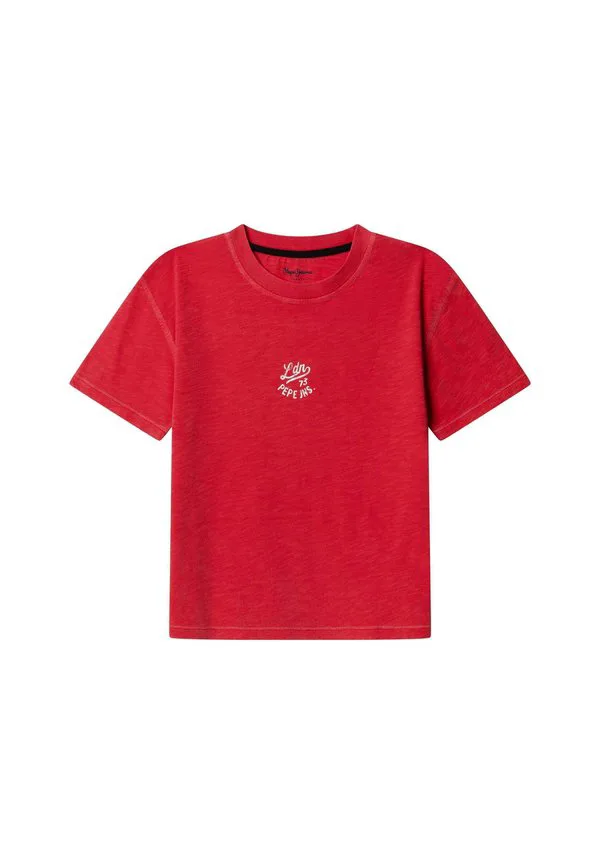 Футболка с принтом под камень Pepe Jeans, Royal Red