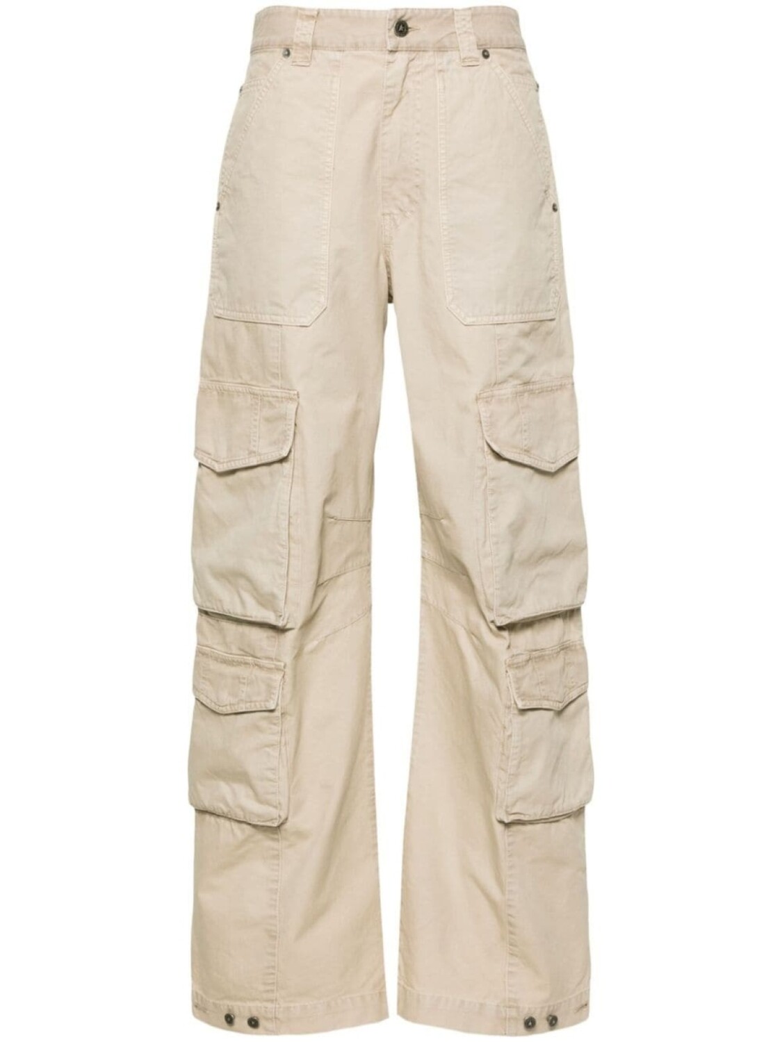 

Golden Goose широкие брюки карго Lenin, нейтральный цвет