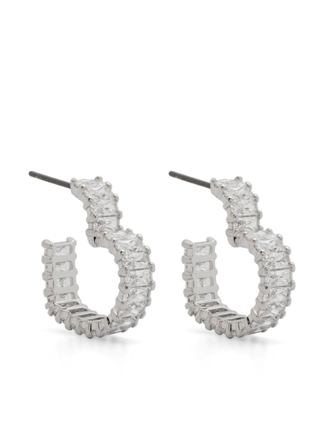 

Серьги Матрица Swarovski, серебряный