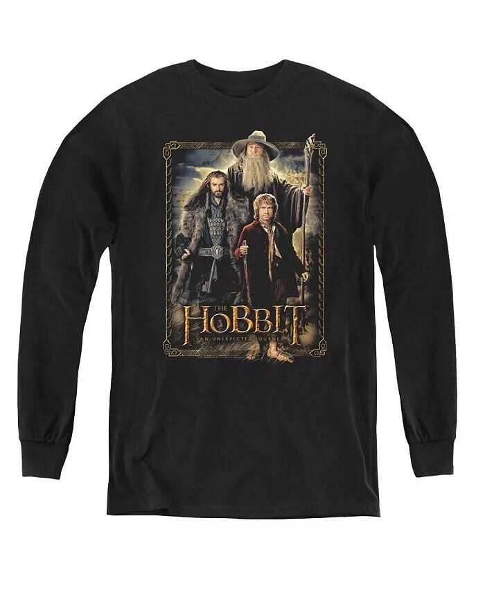 

Молодежь Три Длинные Рукава Толстовки The Hobbit, черный