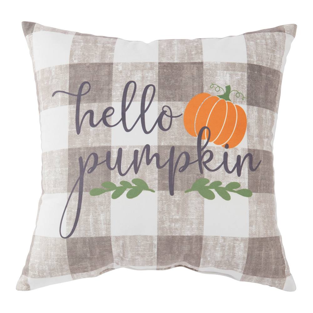 

Greendale Home Fashion Осенняя сезонная декоративная подушка Hello Pumpkin Greendale Home Fashions, цвет Hello Pumpkin