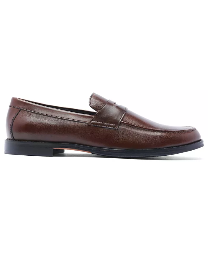 Мужские кожаные лоферы Sherman Penny Slip-On Anthony Veer, коричневый — фото 2