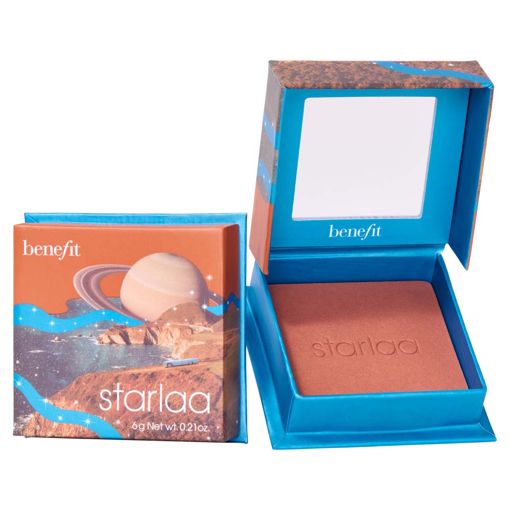

Розовато-Бронзовые румяна starlaa wanderful world blush powder Benefit Cosmetics, вес 6 гр.