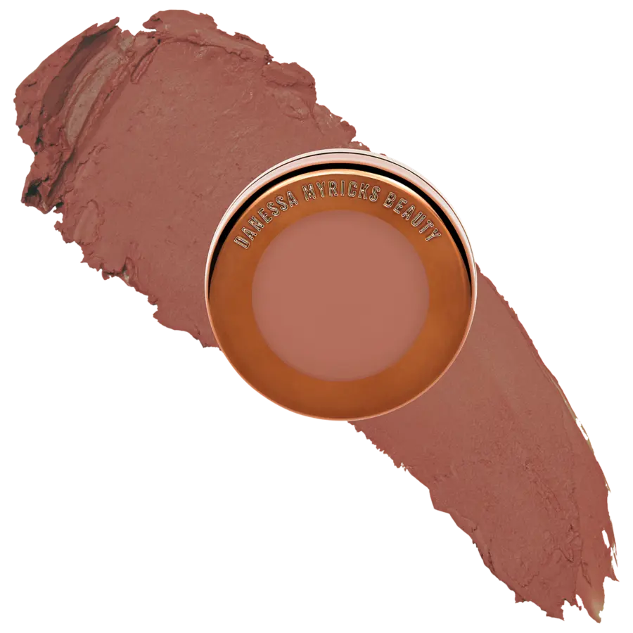 

Бальзам-пудра Yummy Skin Blurring Balm Powder Flushed - матовый оттенок для щек и губ. Danessa Myricks Beauty, 0.21 oz /6 g, Spiced Latte