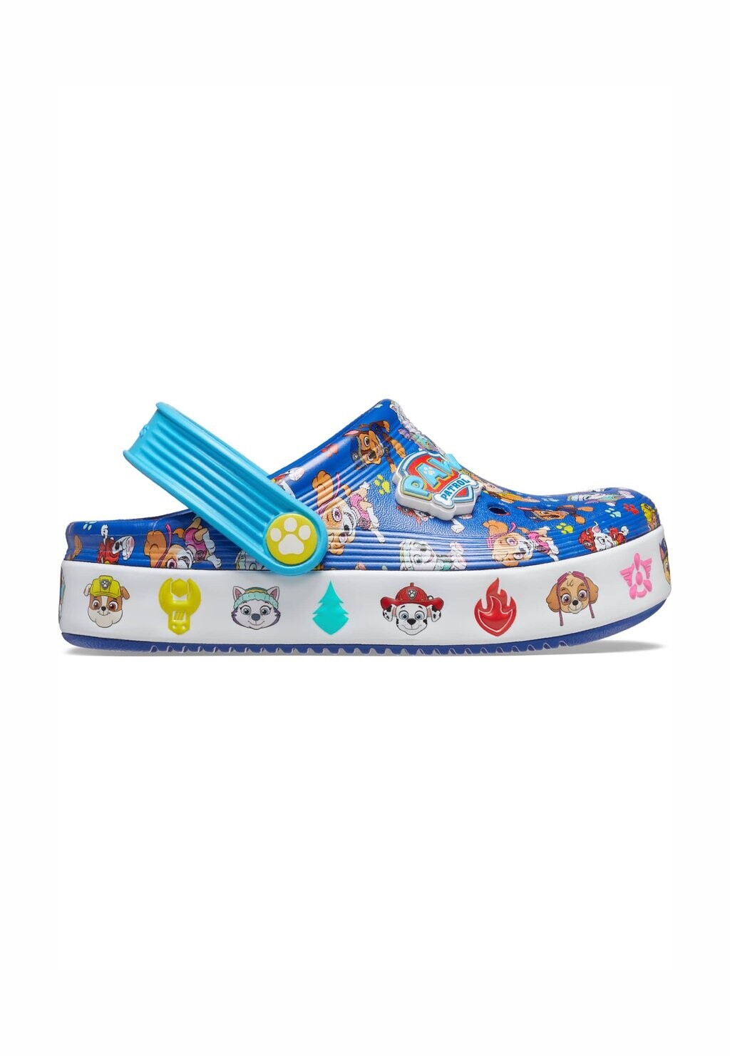 

Шлепанцы TODDLER PAWPATROL OFF COURT Crocs, цвет blue