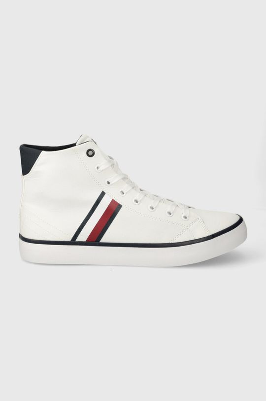 

Кроссовки TH HI VULC STRIPES MESH Tommy Hilfiger, белый