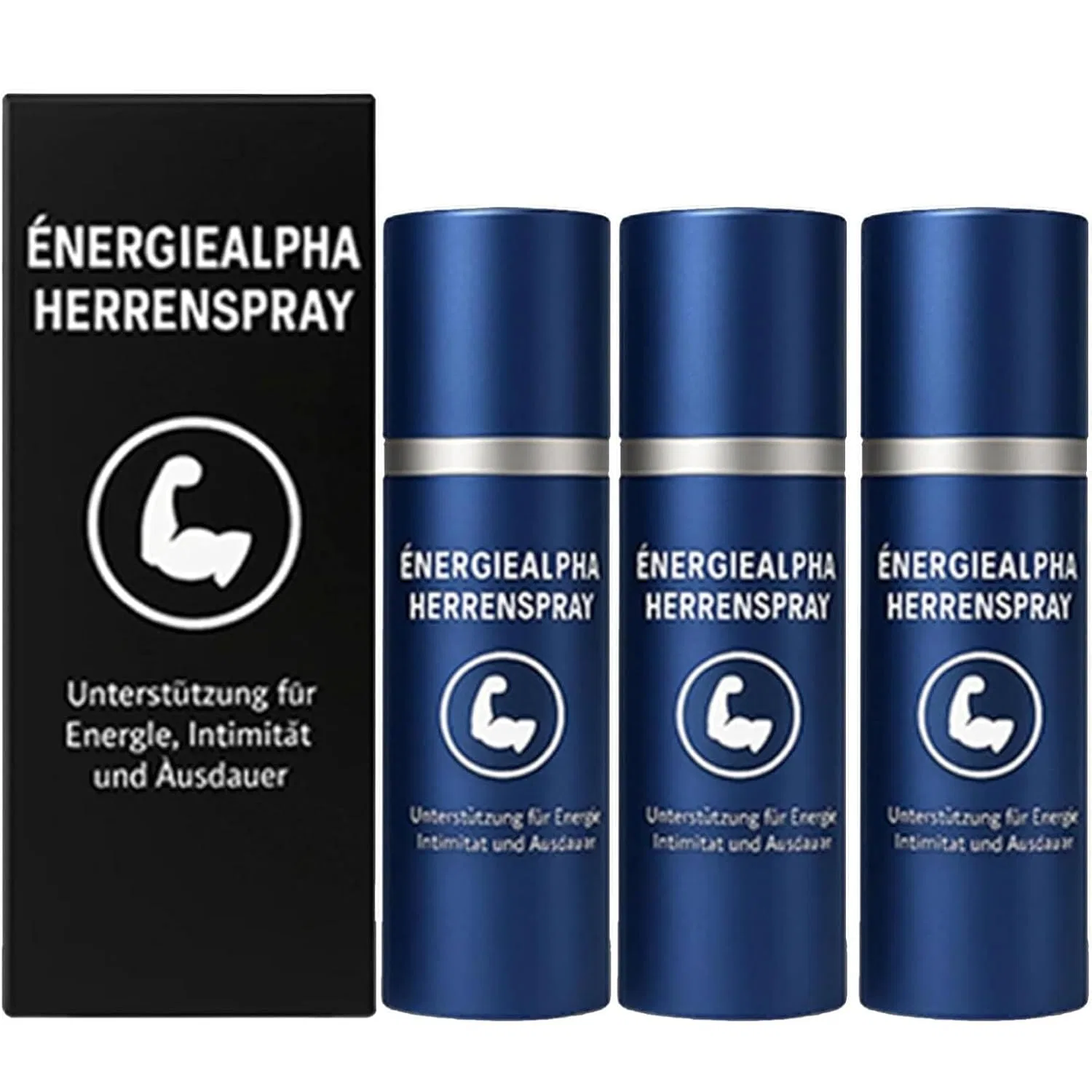 Мужской спрей Énergiealpha, 5 мл, 3 шт. Pukmqu, 3 Pieces.