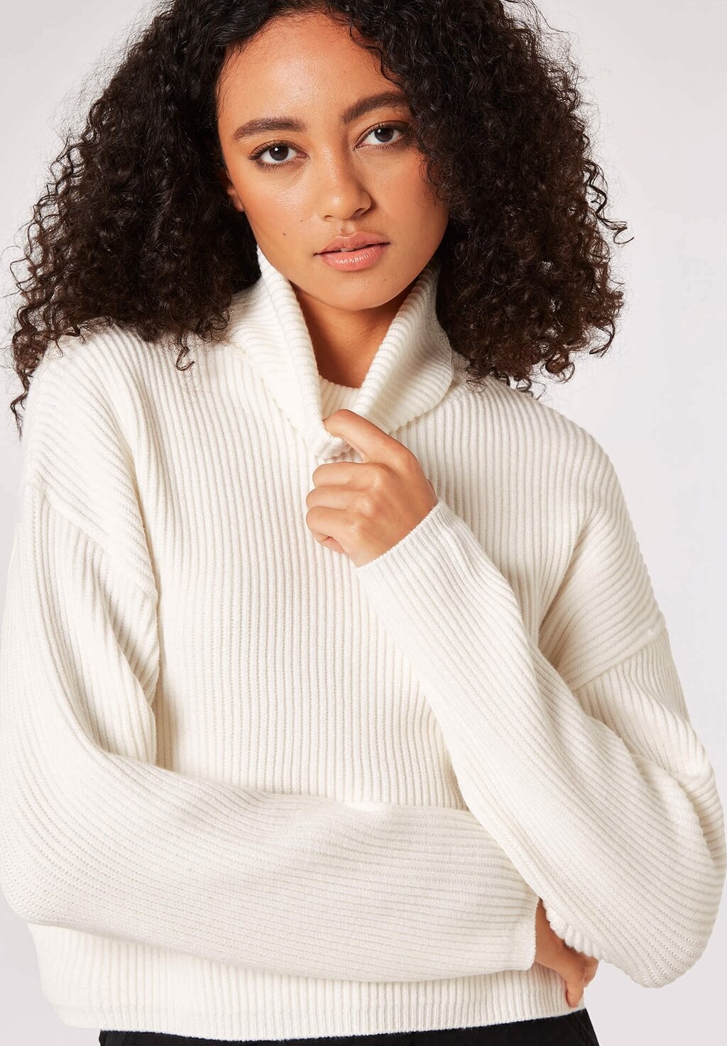 

Вязаный свитер CROPPED Apricot, цвет cream