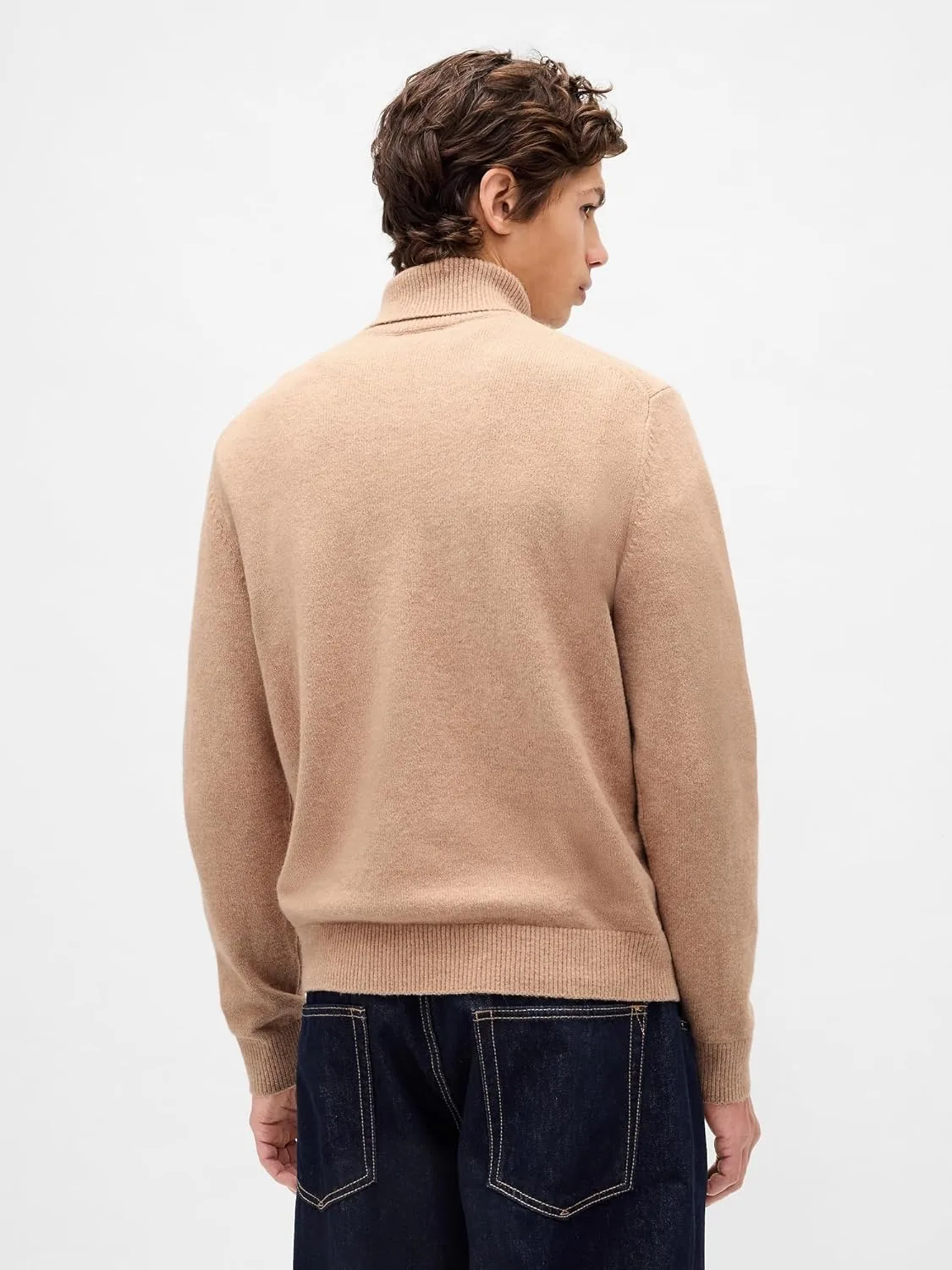 Свитер водолазка GAP Men's Cashsoft — фото 2