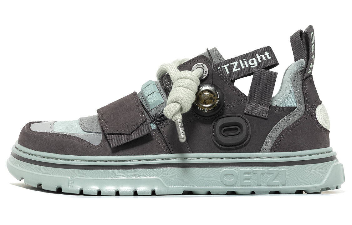 

Кроссовки OETZI Skateboarding Shoes Men Low-top Coffee Color Mixed Gray Blue, голубой, Синий, Кроссовки OETZI Skateboarding Shoes Men Low-top Coffee Color Mixed Gray Blue, голубой