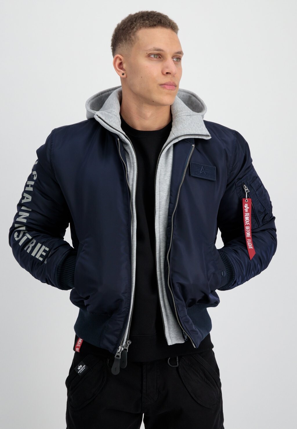 

Демисезонная куртка MA1DTECSE Alpha Industries, цвет ultra navy