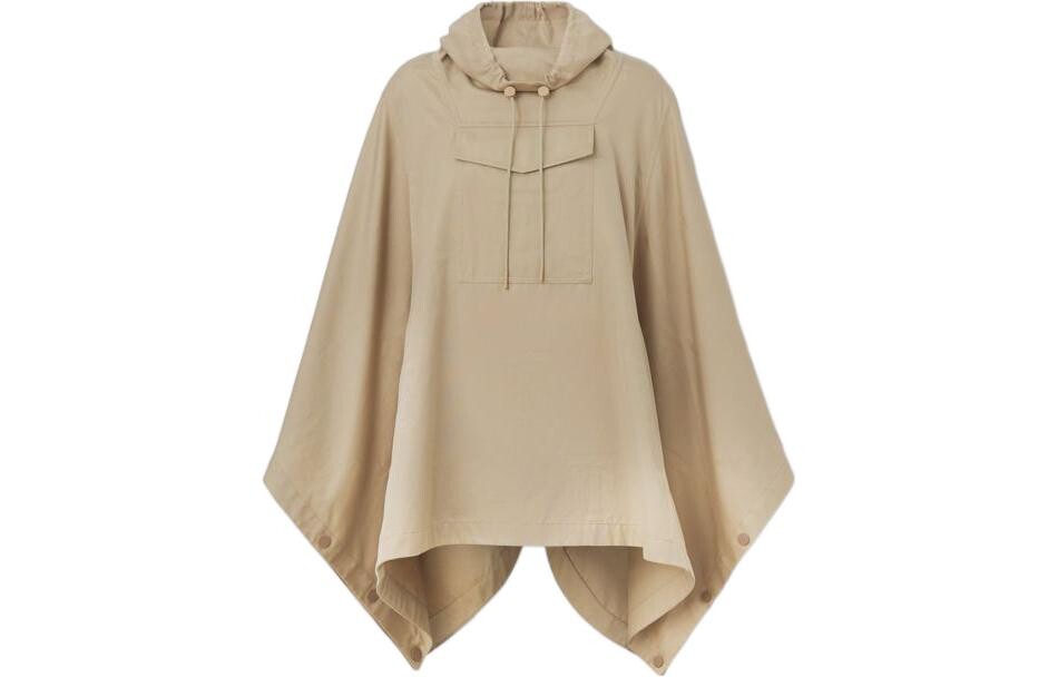Плащ Burberry, женский, коричневый