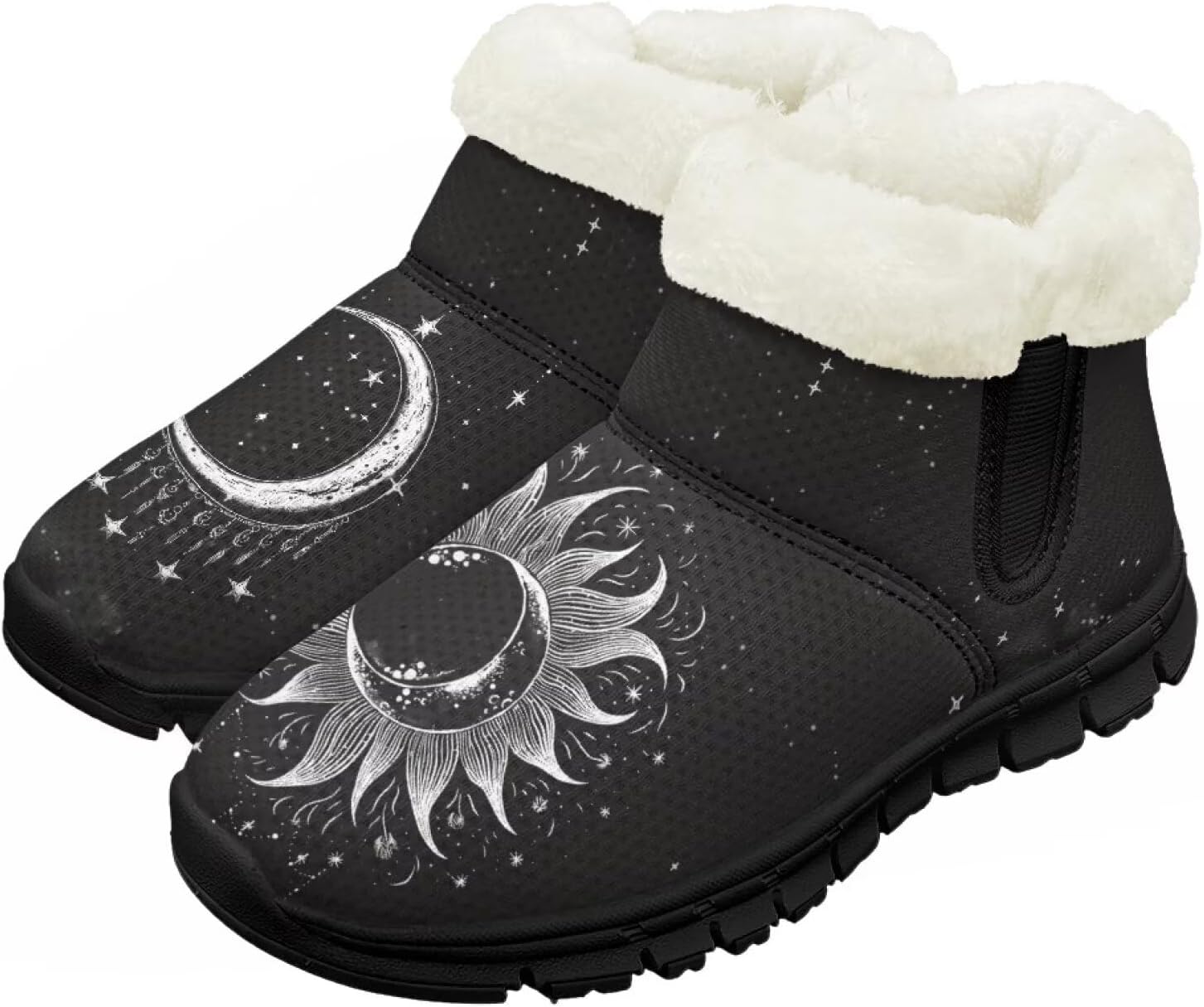 

Девочки Мальчики Ботинки Детские Снег Зимние Ботинки Для Улицы На Щиколотку Теплые Без Шнуровки С Искусственным Мехом Легкая Обувь Chririnla, Funny Pug