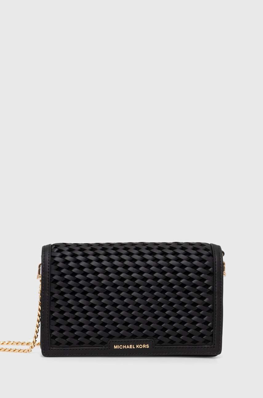 

Кожаная сумка MICHAEL Michael Kors, черный