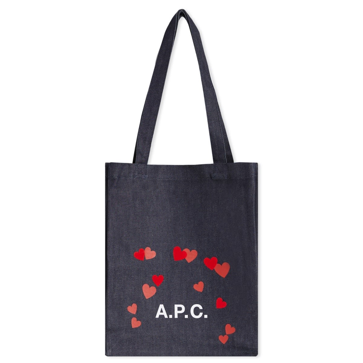 

Сумка тоут A.P.C. Lou Blondie Tote, цвет Indigo