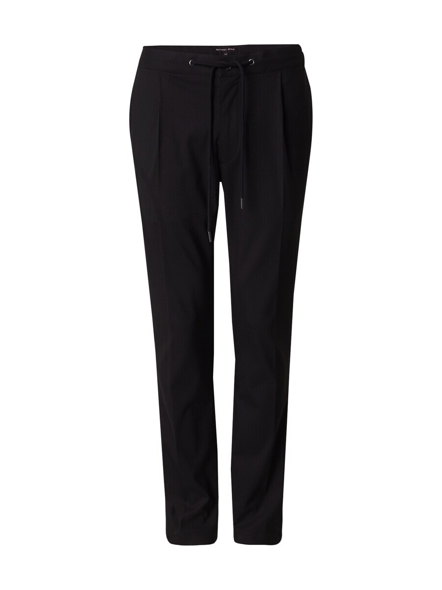 

Тканевые брюки Michael Kors Regular Pleat-Front Pants TECH TROP COMFORT, черный