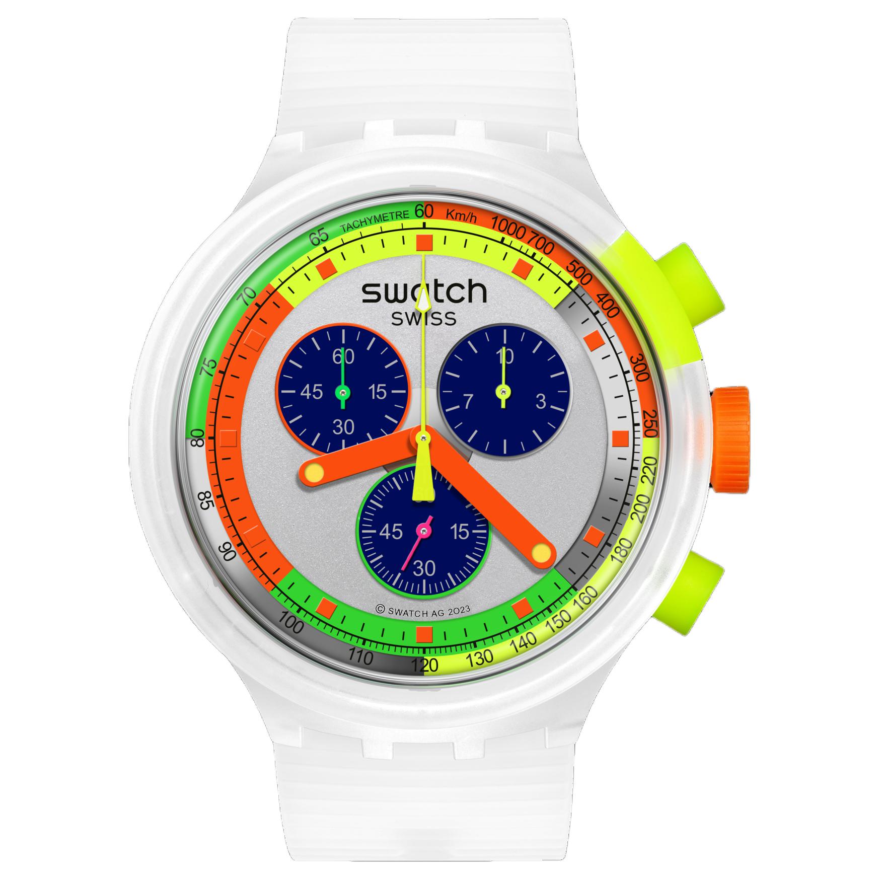 

SWATCH Часы Unisex Blue Watch SB02K100, Blue Dial