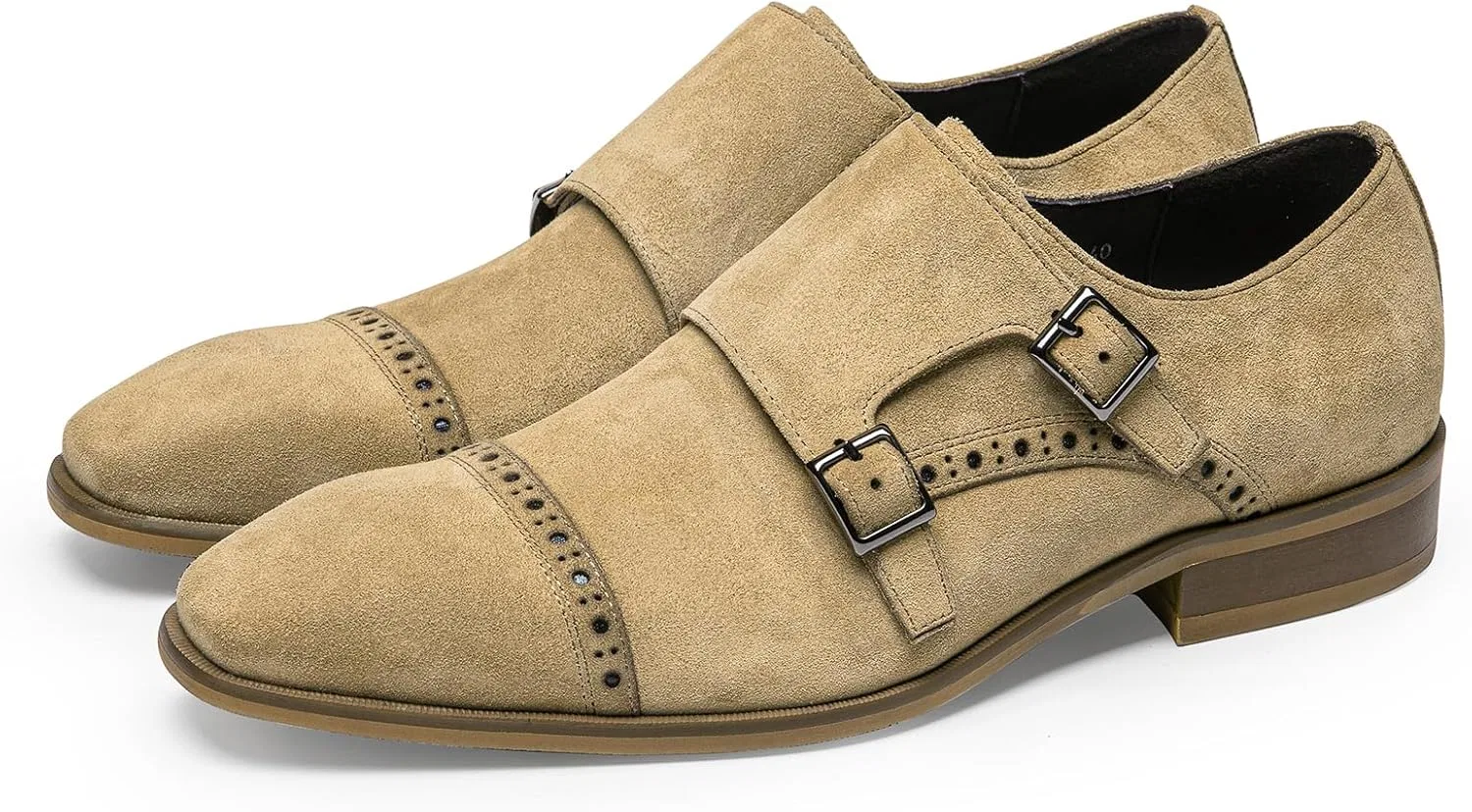 Лоферы из натуральной кожи, Light Brown (suede) FIAVOM — фото 2