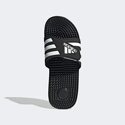 Спортивные сандалии-слайды adidas, черный/белый/черный — фото 3