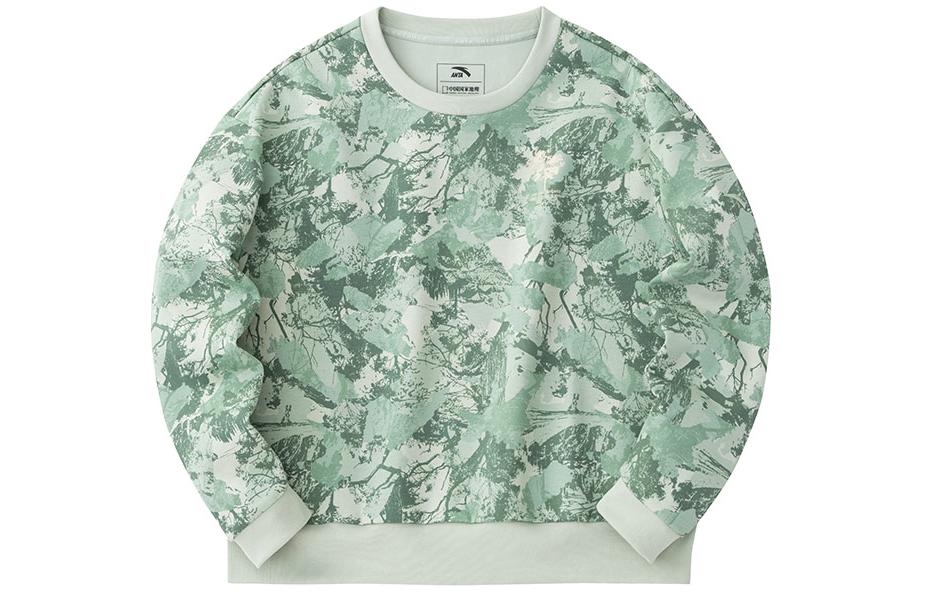 

Свитер Anta Outdoor Collection для женщин в керамическом эмалевом зеленом цвете