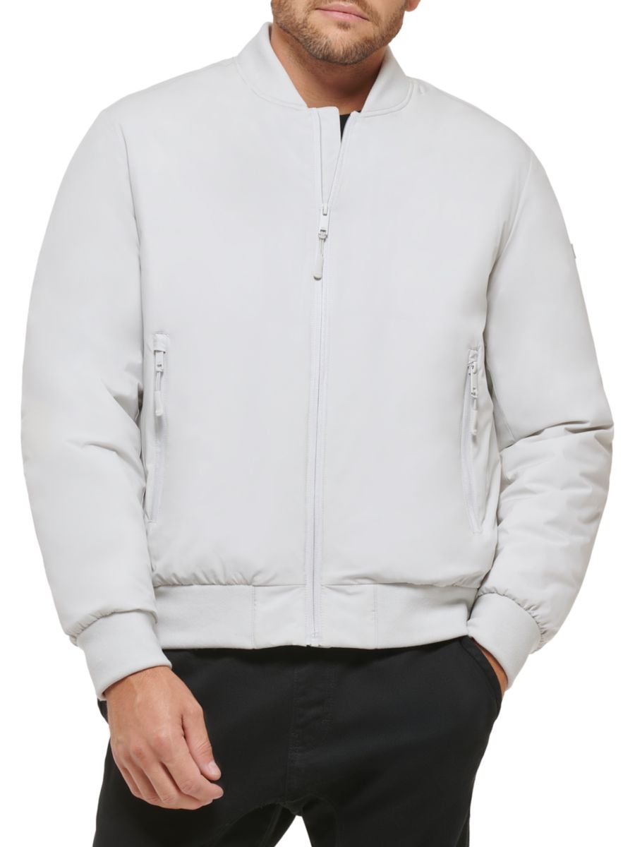 

Куртка-бомбер DKNY, цвет Ice