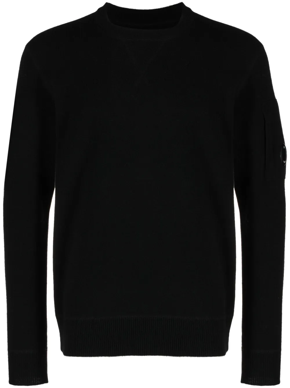 

Джемпер с декором Lens C.P. Company, черный