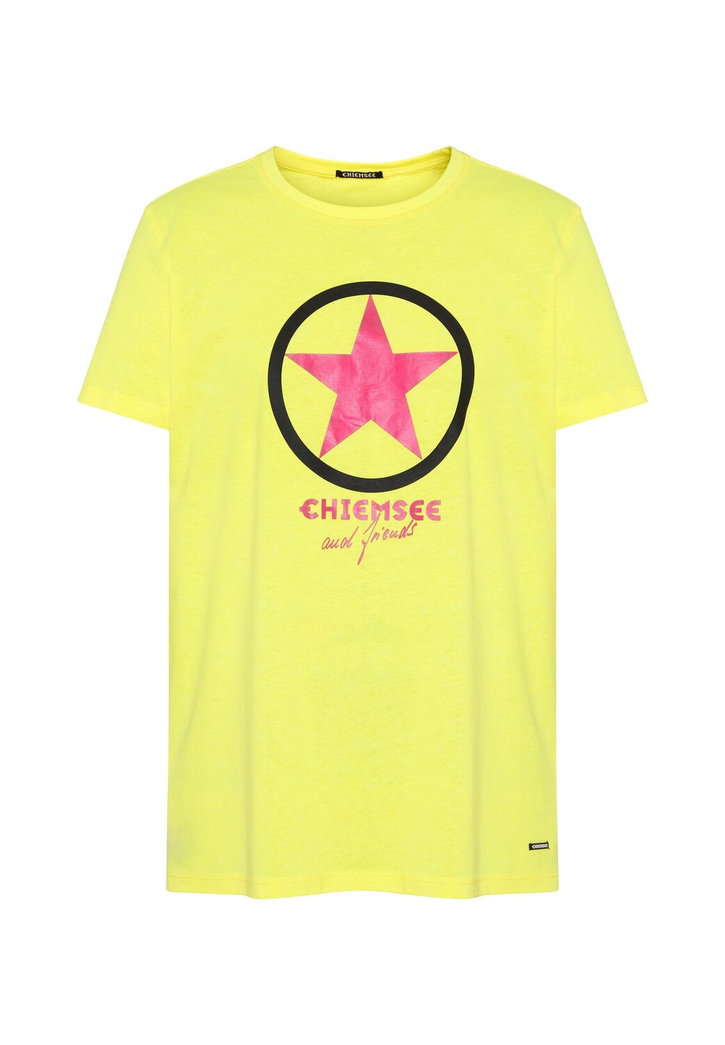 

Футболка с принтом спереди CHIEMSEE, цвет 12-0645 Lemon Tonic