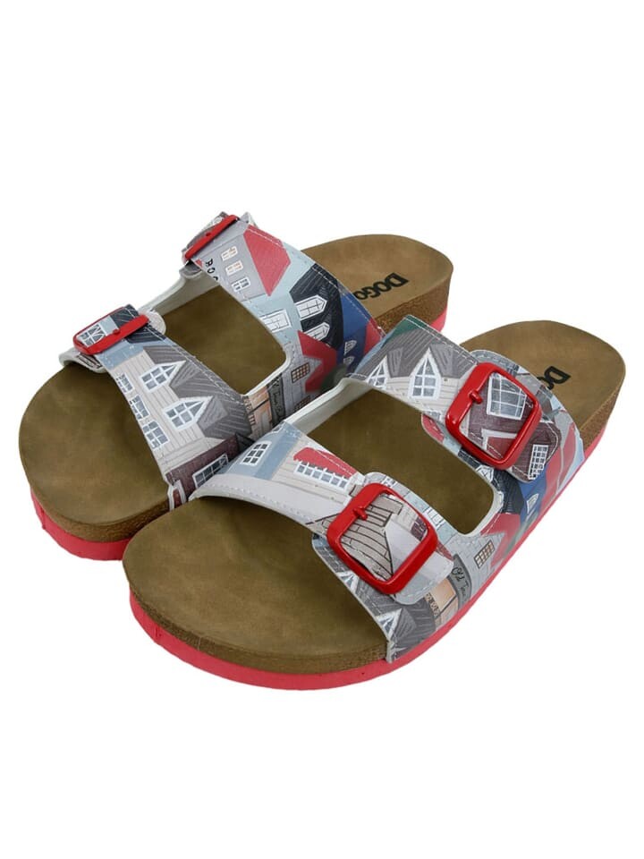 Сандалии на плоской подошве Dogo Stella Sandalen - Old Town, серый — фото 2