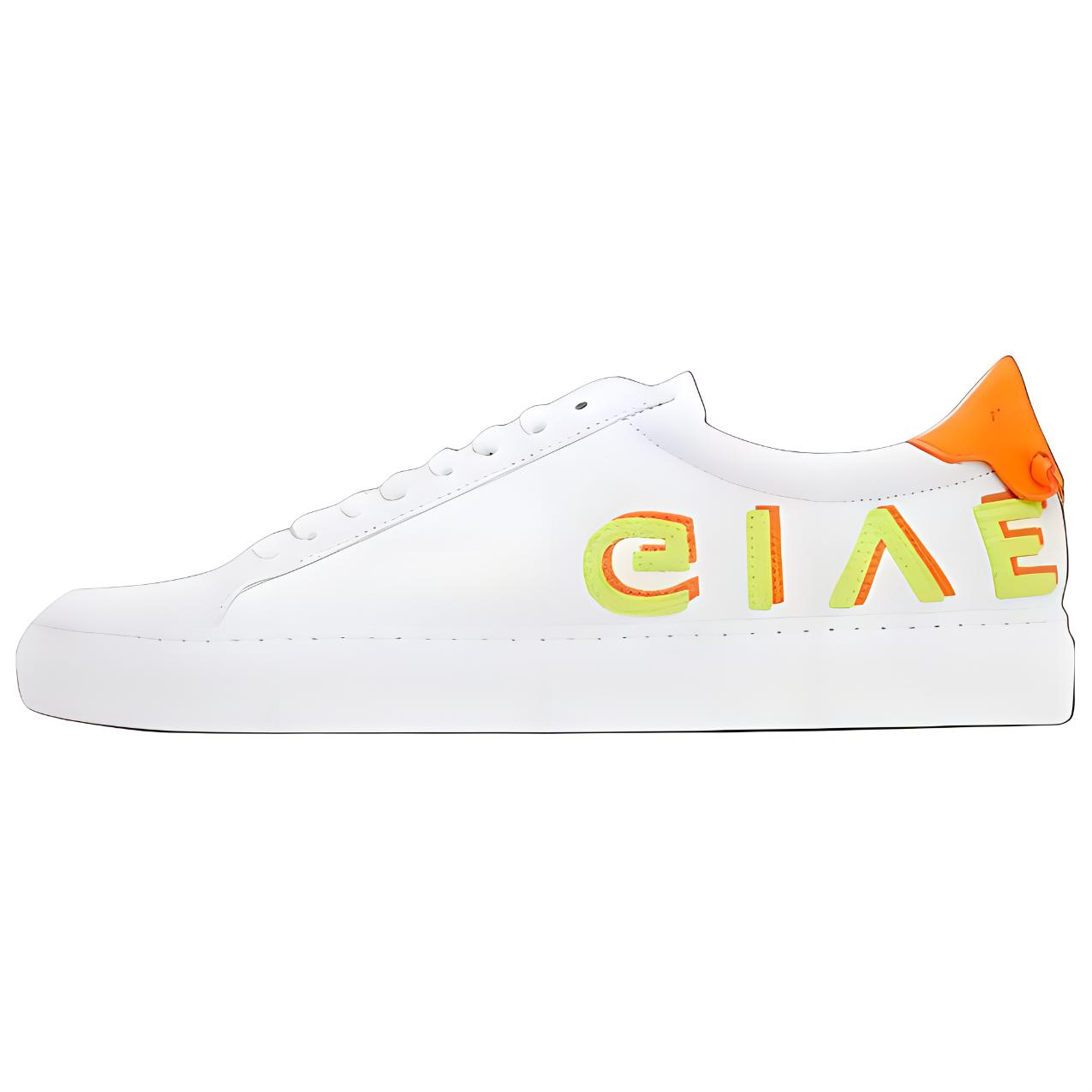 

Givenchy Кроссовки Urban Street Low 'Reverse Logo - White Orange'