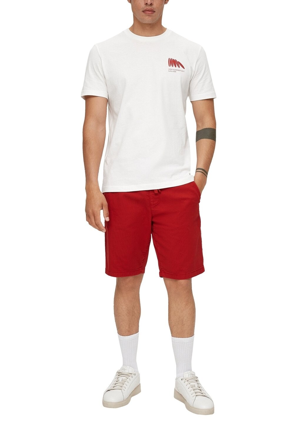 

Спортивные брюки BERMUDA s.Oliver, цвет rot