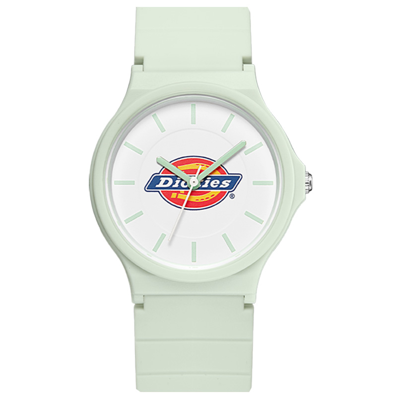 

Dickies Часы Wrist Watch Quartz Movement Plastic Strap White Dial Women's Watch