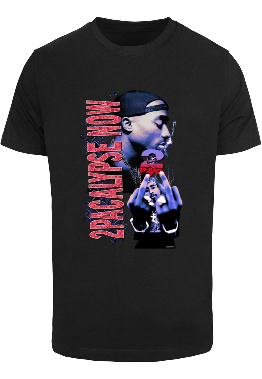

Рубашка Merchcode 2pac 2Pacalypse Now Retro, черный