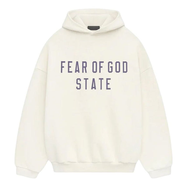 

Толстовка ss25 fleece hoodie Fear Of God Essentials, серый