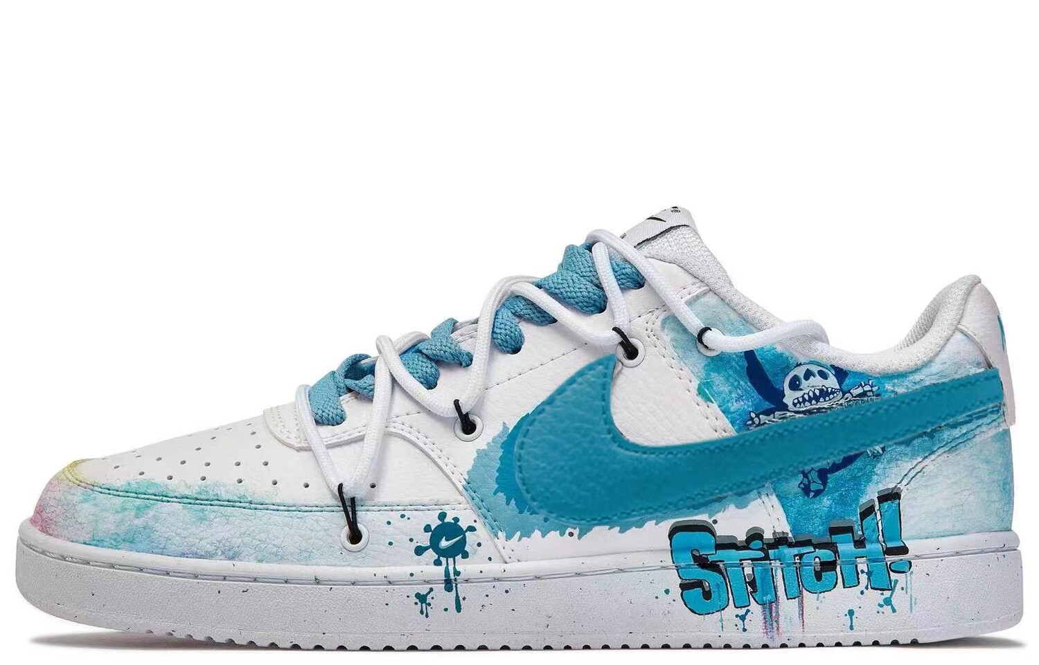

Мужские кроссовки для скейтбординга Nike Court Vision 1, Pink/Blue
