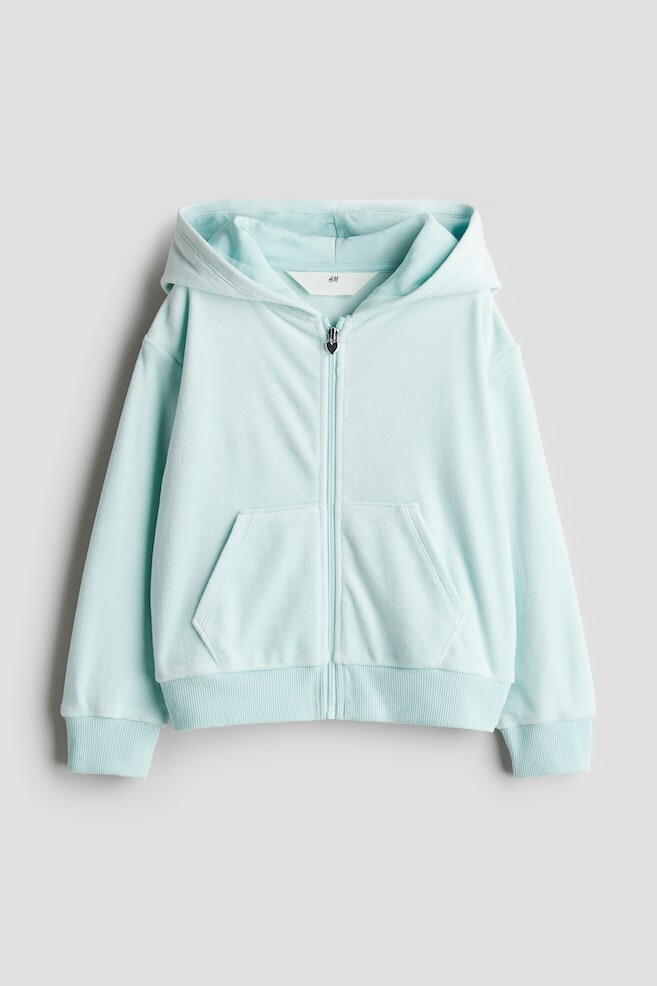 

Куртка-Худи из велюра H&M, бирюзовые