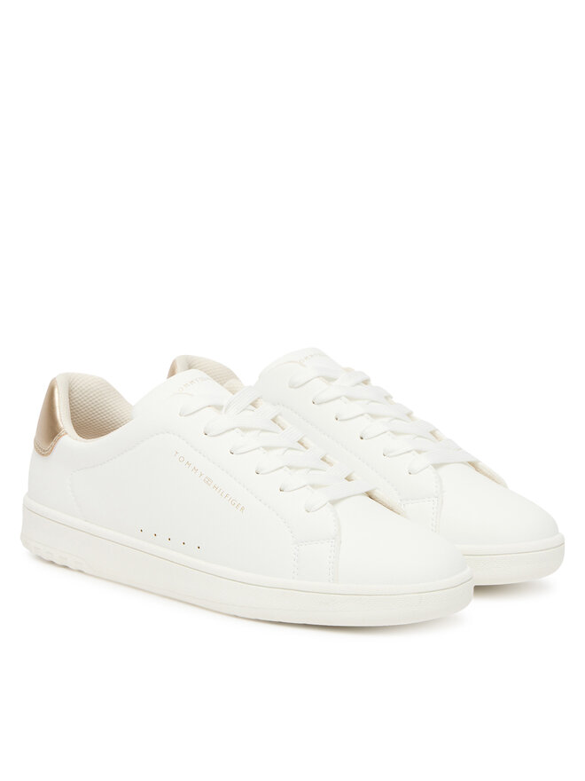 Кроссовки Low Cut Lace Up Sneaker T3A9-33976-1355 D Tommy Hilfiger, белый — фото 2