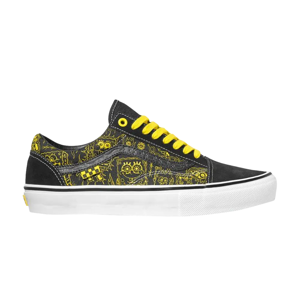 Кроссовки Mike Gigliotti x SpongeBob SquarePants x Skate Old Skool Vans, черный