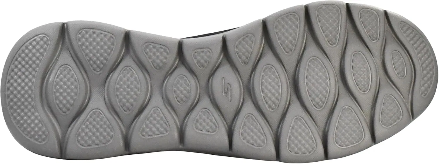 Мужские слипоны Skechers Go Walk Flex No Hands, Darkgray — фото 4