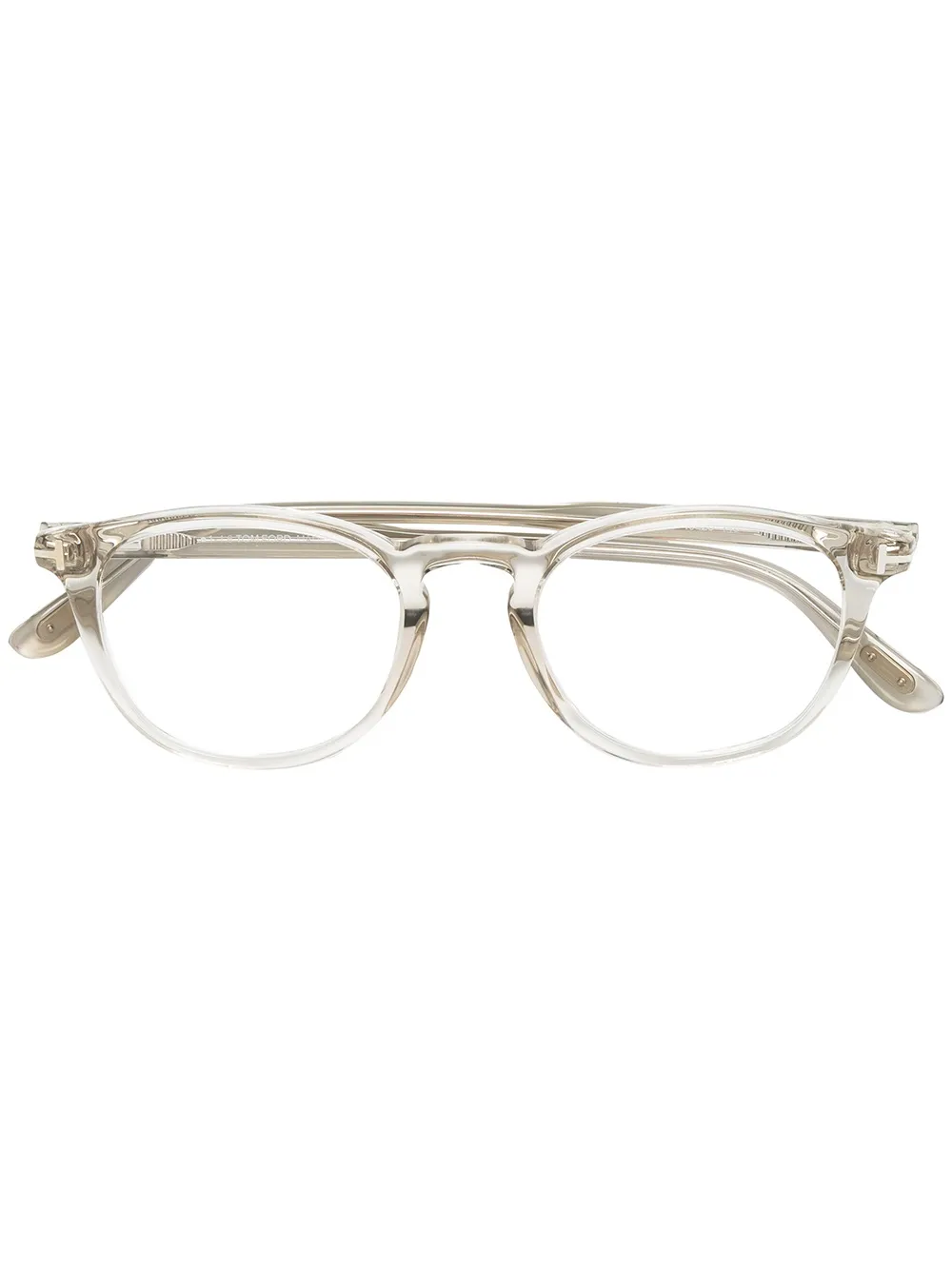 

Оптические очки в круглой оправе TOM FORD Eyewear, нейтральный