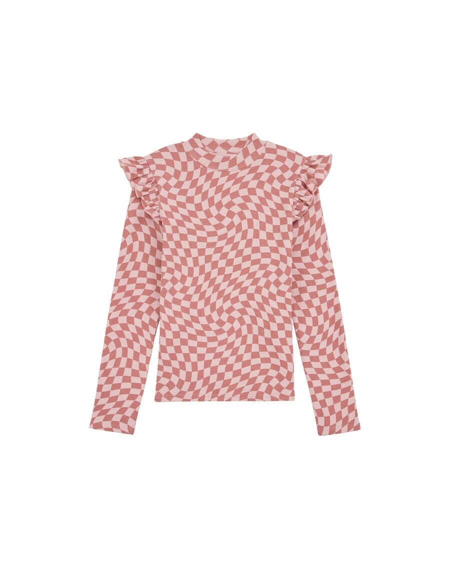 

Лонгслив WE Fashion Shirt, цвет pink/rose