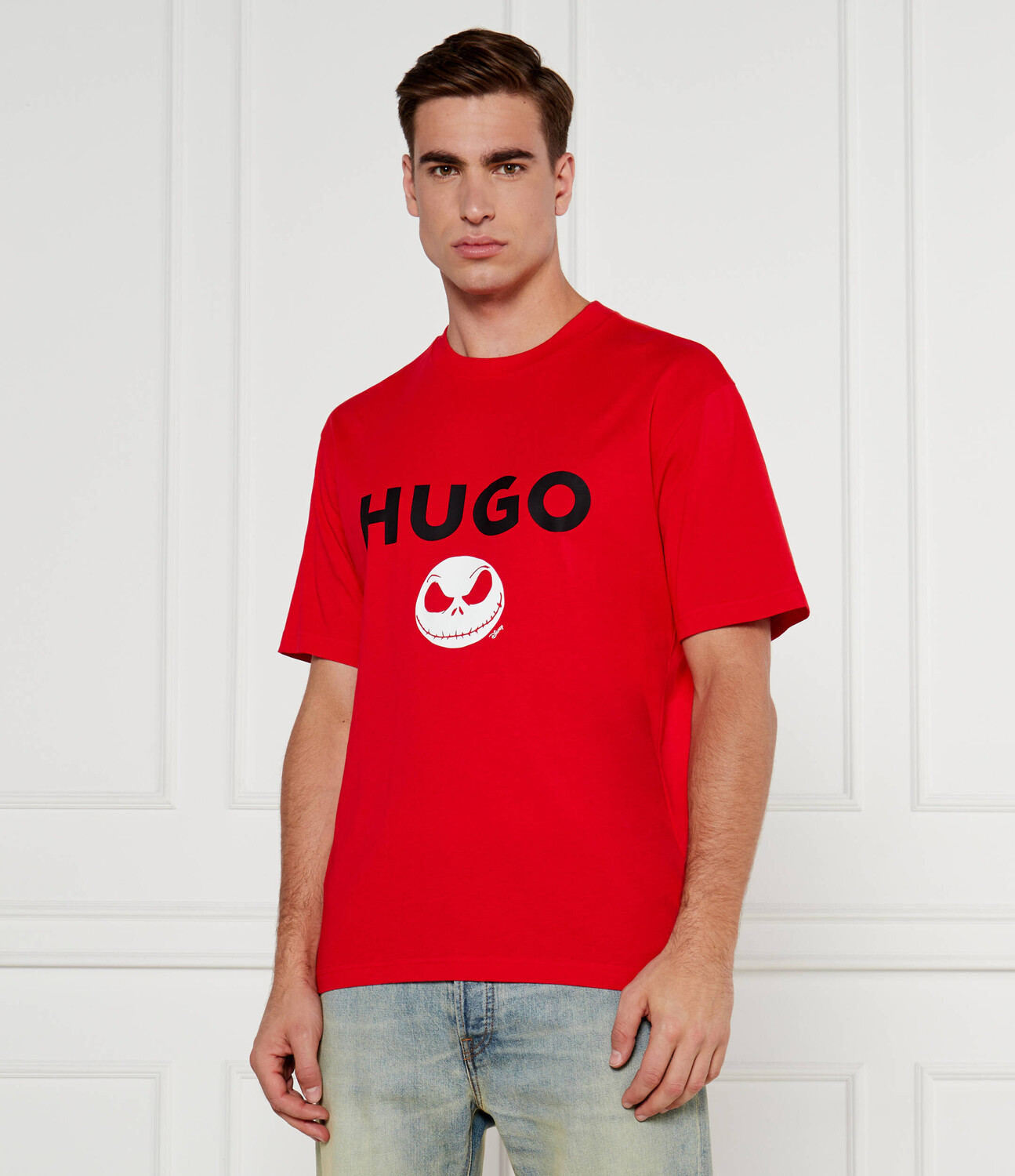 

Футболка HUGO x Disney Dightmare_NBC Regular Fit, красный