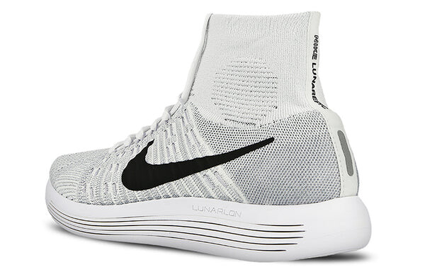 Кроссовки lunarepic flyknit Nike, белый — фото 4