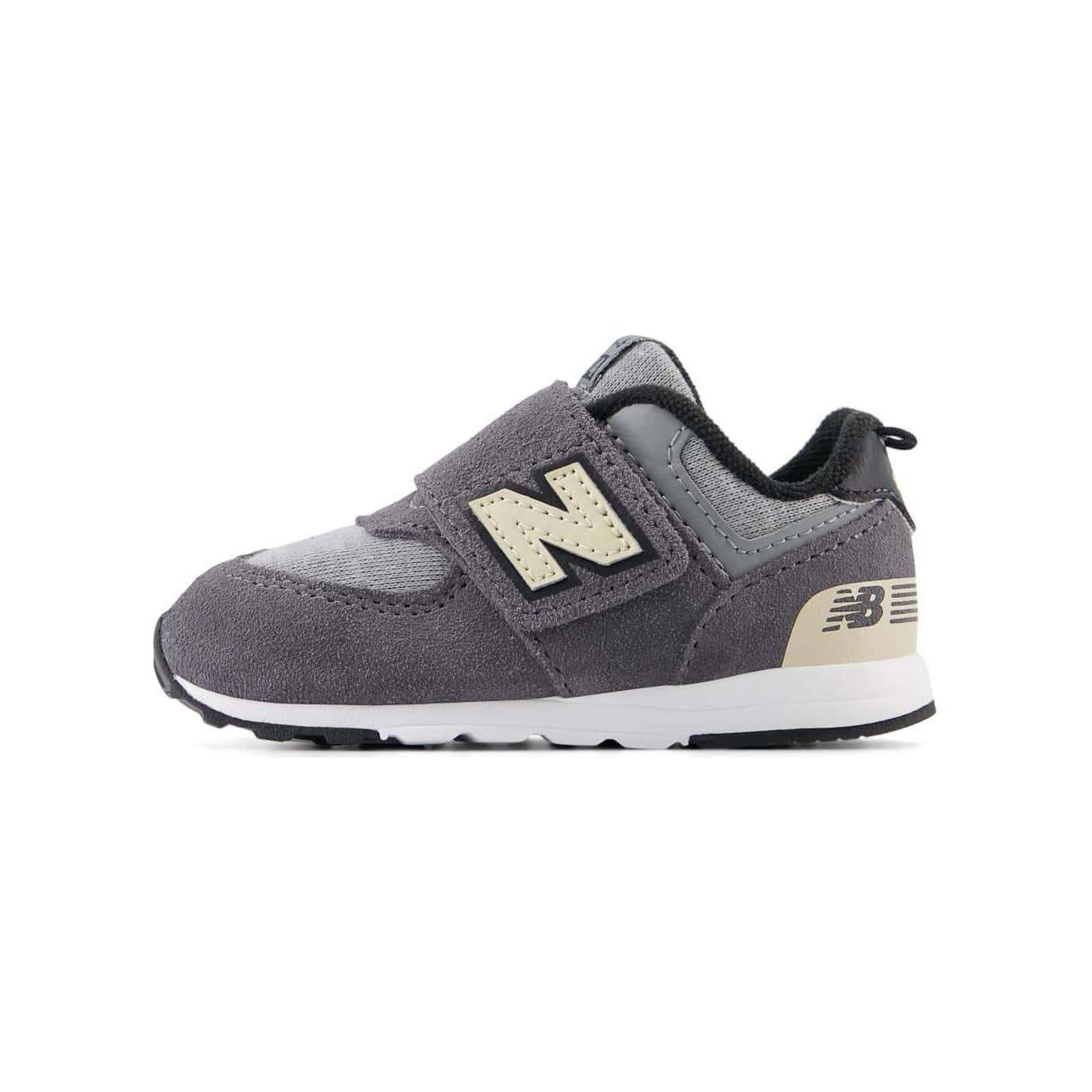 

Baby NB 574 Series Low top детские ботинки New Balance, серый/черный/белый