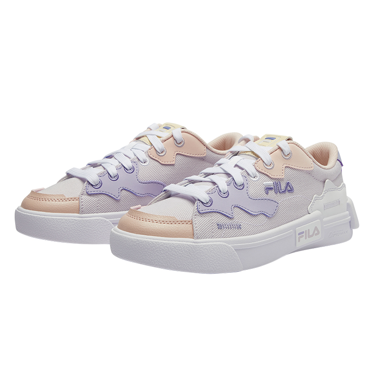 Детские низкие кроссовки для скейтбординга Map Shoes FILA KIDS, фиолетовый — фото 3