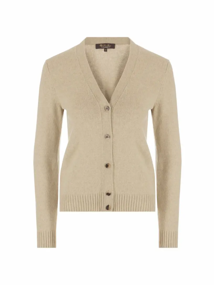 

Кашемировый кардиган Loro Piana, зелёный