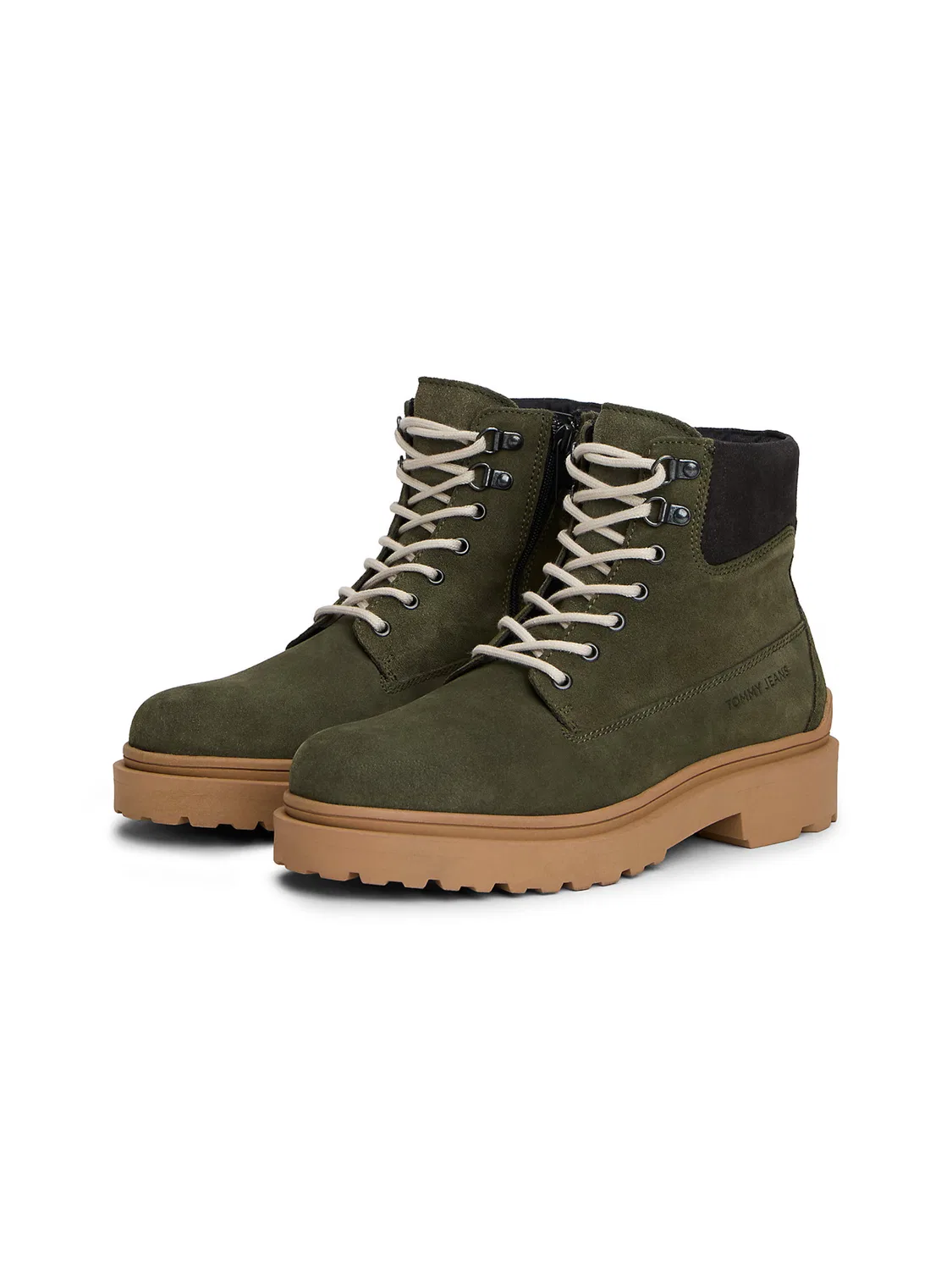 Ботинки на шнуровке Tommy Jeans, Dark Green — фото 2