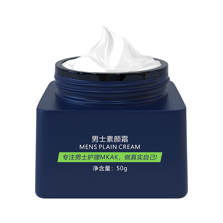 

MKAK Мужской консилер Plain Cream No Makeup для маскировки акне, сужения пор и естественного выравнивания тона кожи 50г/50г*2