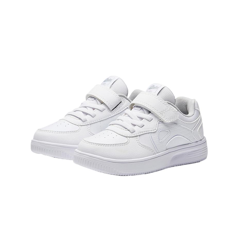 Antakids Износостойкие низкие детские скейтбординг кроссовки Anta White Kids — фото 3