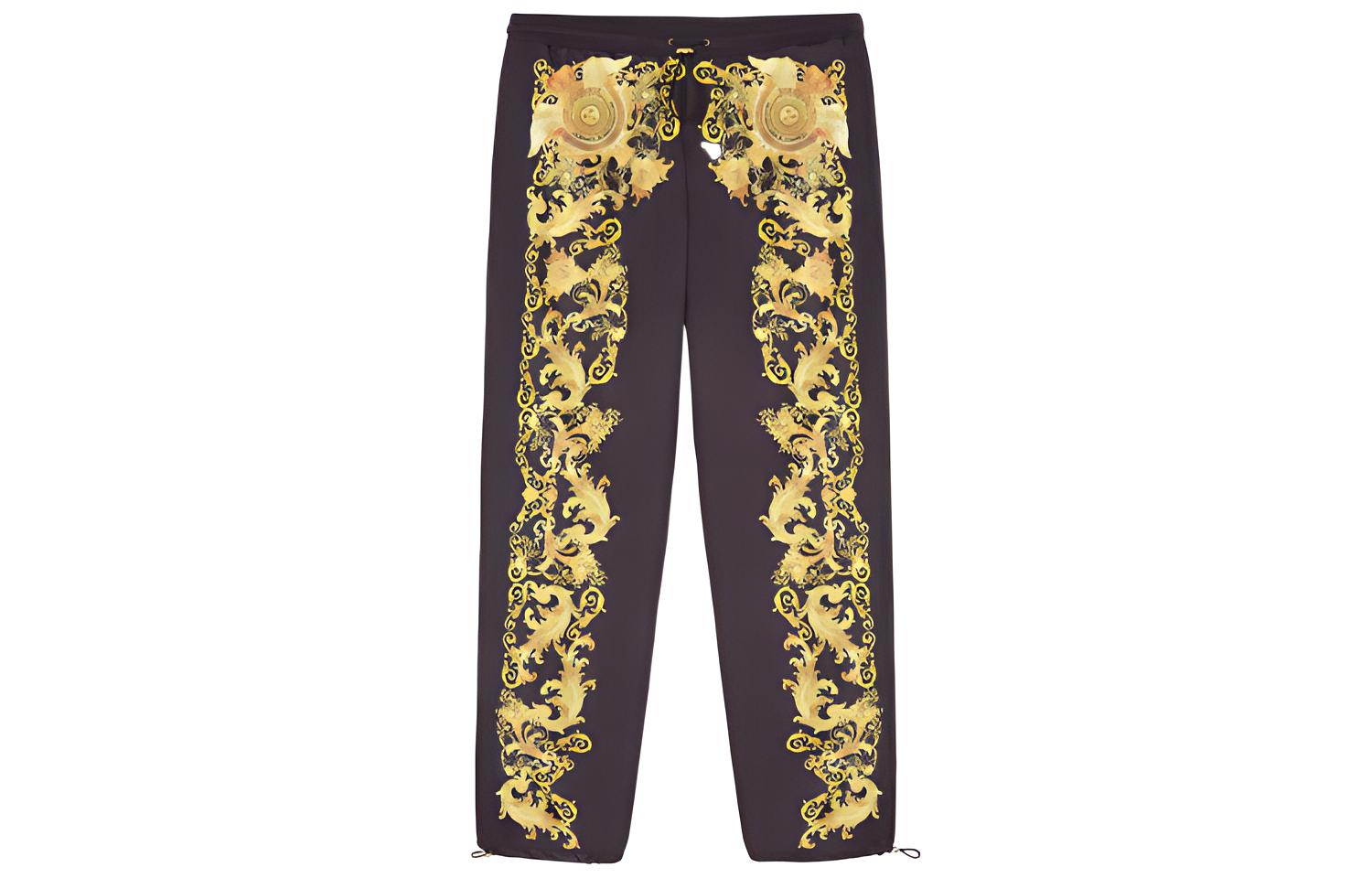 

VERSACE JEANS COUTURE Трикотажные спортивные штаны мужские черные