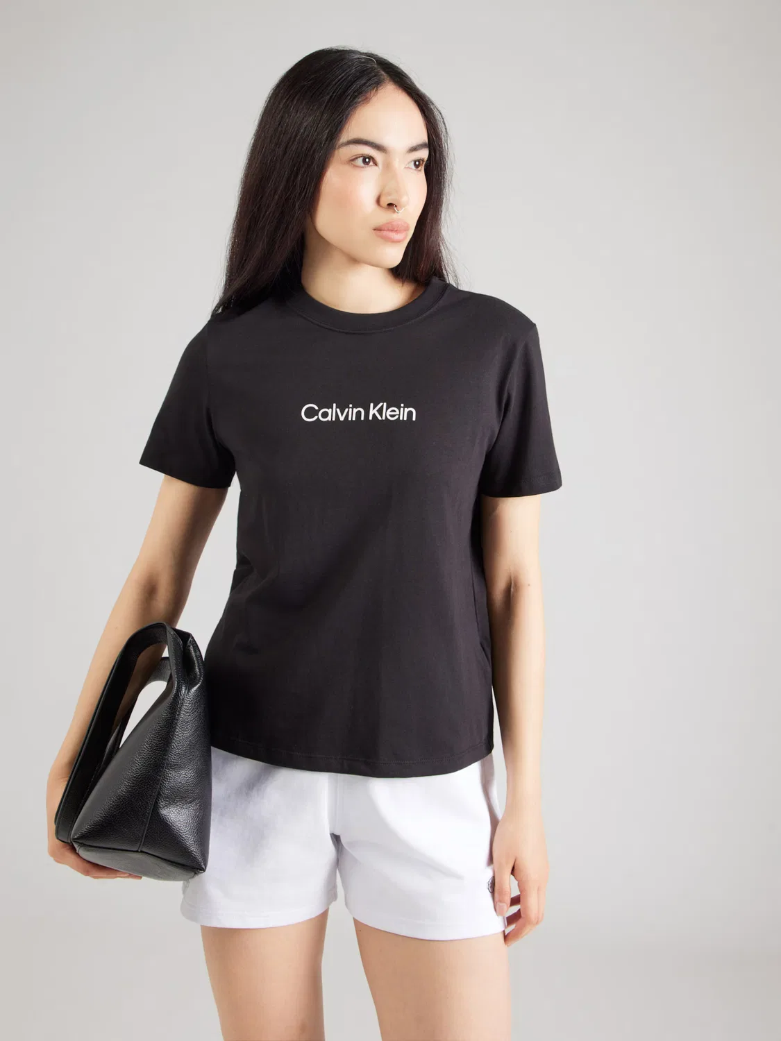 Рубашка Calvin Klein CLASSIC черного цвета — фото 3